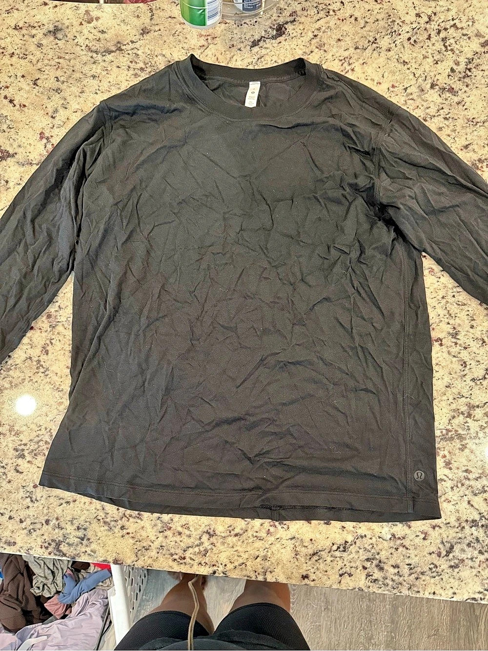 Lululemon All Yours Long-Sleeve Shirt Men's Long Sleeve Black Large